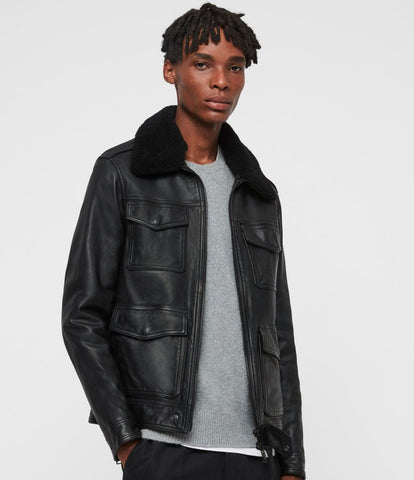 CASTLE LEATHER JACKET