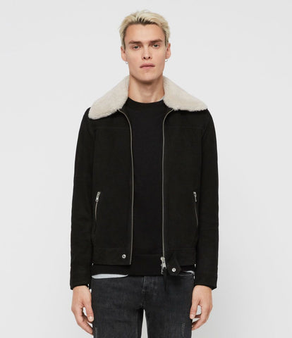 LOCK LEATHER JACKET