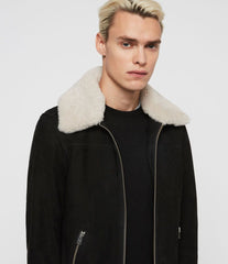 LOCK LEATHER JACKET