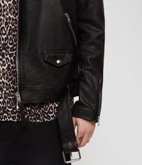 MANOR LEATHER BIKER JACKET