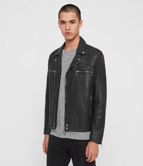 HEARN LEATHER BIKER JACKET
