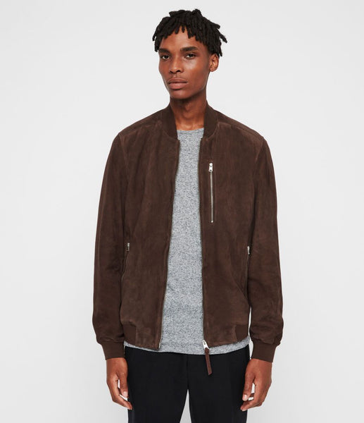 KEMBLE SUEDE BOMBER JACKET