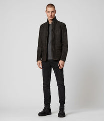 SURVEY LEATHER BLAZER