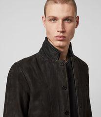 SURVEY LEATHER BLAZER