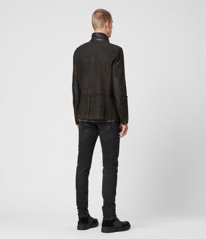 SURVEY LEATHER BLAZER