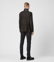 SURVEY LEATHER BLAZER