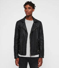 CONROY LEATHER BIKER JACKET