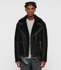 BYWARD SHEARLING BIKER JACKET