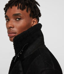 BYWARD SHEARLING BIKER JACKET
