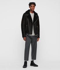 BYWARD SHEARLING BIKER JACKET