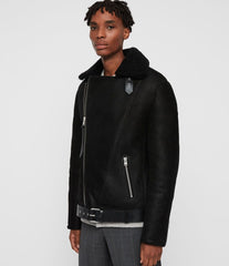 BYWARD SHEARLING BIKER JACKET