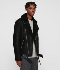 BYWARD SHEARLING BIKER JACKET