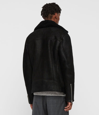 BYWARD SHEARLING BIKER JACKET