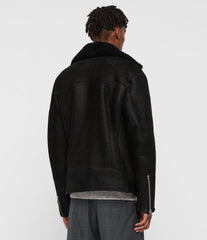 BYWARD SHEARLING BIKER JACKET