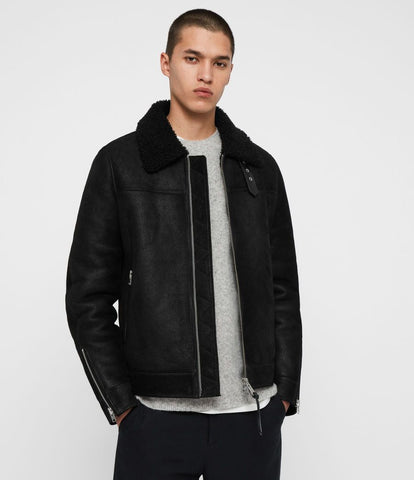 GUNSTOR SHEARLING JACKET