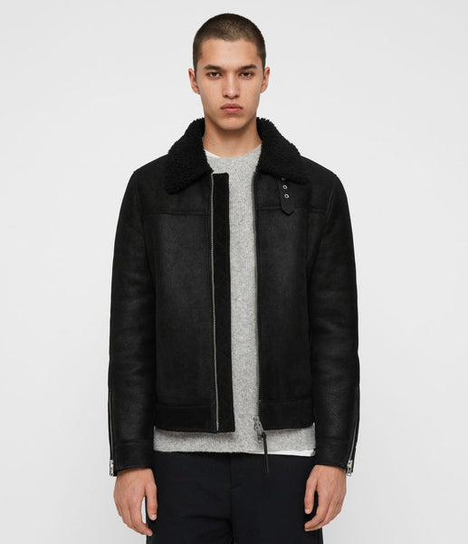 GUNSTOR SHEARLING JACKET