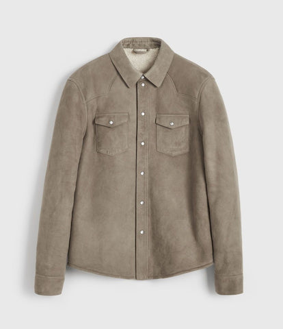 WALBROOK SHEARLING SHIRT