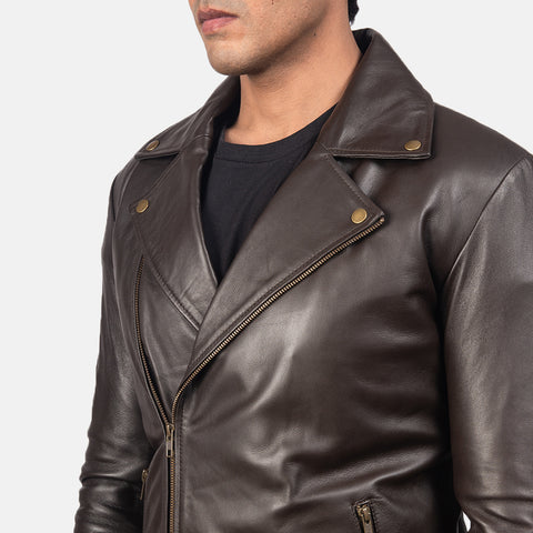 Noah Leather Biker Jacket