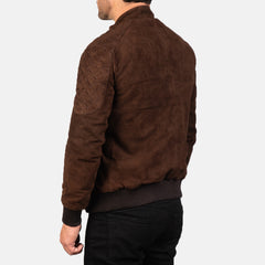 Sven Leather Bomber Jacket