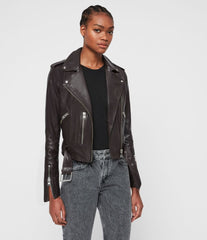 BALFERN SHEEPSKIN LEATHER BIKER JACKET