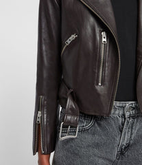 BALFERN SHEEPSKIN LEATHER BIKER JACKET