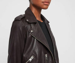 BALFERN SHEEPSKIN LEATHER BIKER JACKET