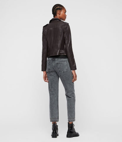 BALFERN SHEEPSKIN LEATHER BIKER JACKET