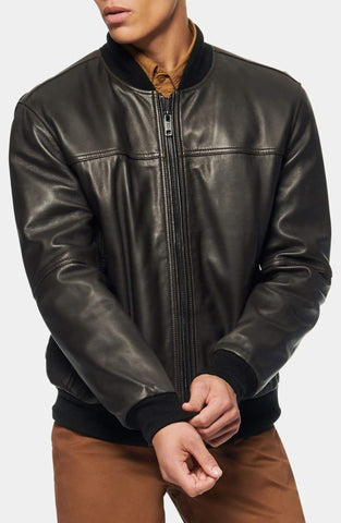 MARC NEW YORK Summit Leather Jacket