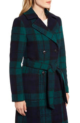 Aurora Classic Double Breasted Reefer Coat