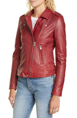 IRO Leather Moto Jacket