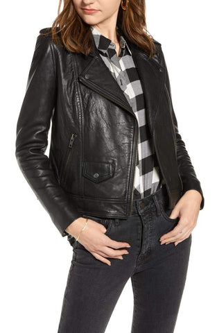 Leather Biker Jacket