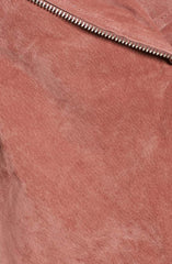 Suede Moto Jacket