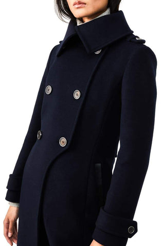 MACKAGE Elodie-R Double Breasted Wool Blend Coat