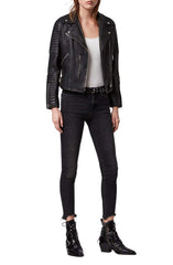 Estella Leather Biker Jacket