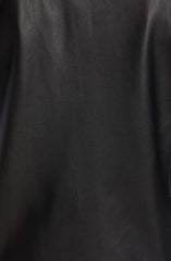 Wiley Lambskin Black Leather Jacket