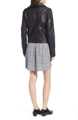 TREASURE & BOND Leather Moto Jacket