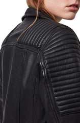 Estella Leather Biker Jacket
