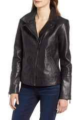 Leather Moto Jacket
