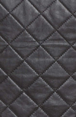 BLANC NOIR Leather & Mesh Moto Jacket