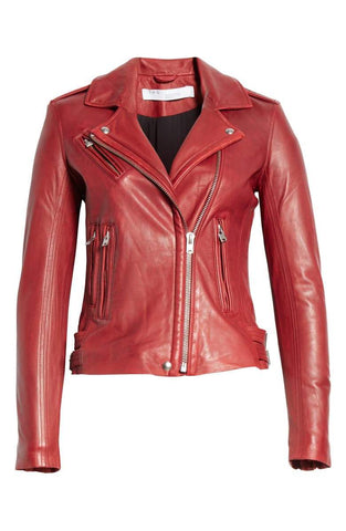 IRO Leather Moto Jacket
