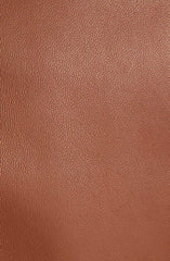 Cole Haan Leather Moto Jacket Hickory