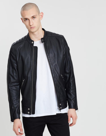 L-Quad Leather Jacket