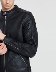 L-Quad Leather Jacket