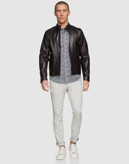 Dean Lambskin Leather Jacket