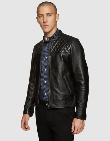 Vinnie Lambskin Leather Jacket
