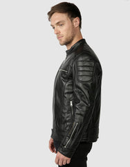 Replay Leather Biker Jacket