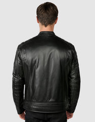 Replay Leather Biker Jacket