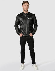 Replay Leather Biker Jacket