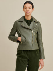Olivia Moto Leather Jacket