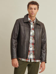 George Leather Jacket with Thinsulate Lining
